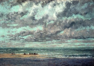  maler - Meeres Les Equilleurs Realist Realismus Maler Gustave Courbet